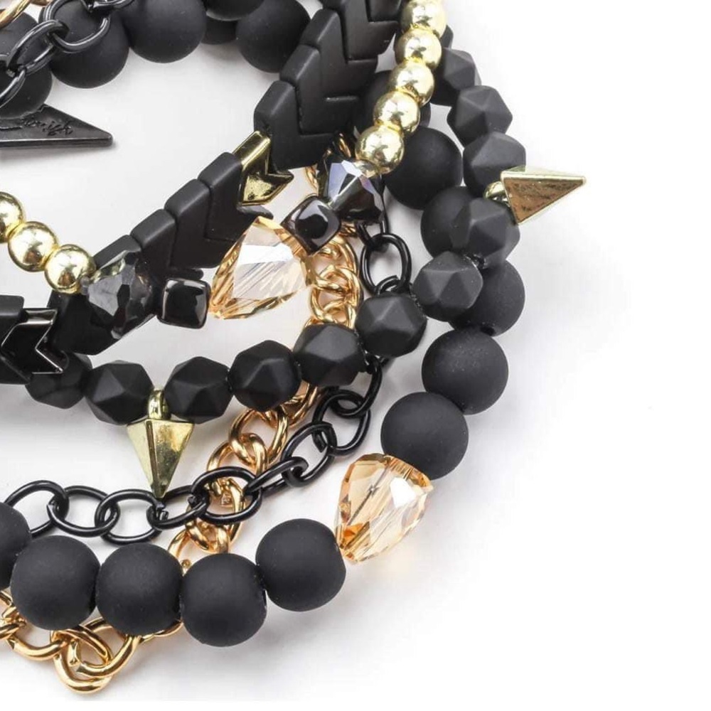 Erimish Blacklist Bauble Bracelet Stack Brand New